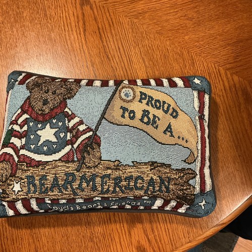 Boyd bear pillow - pillow, to