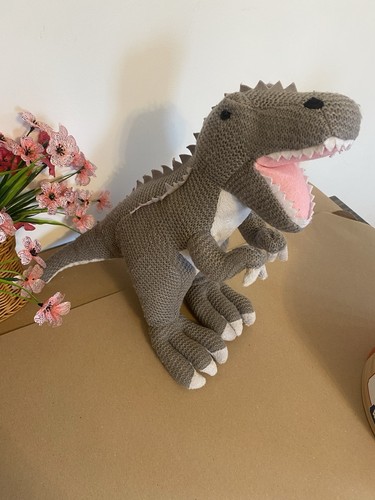 Willberry knitted dinasaur - knitted,