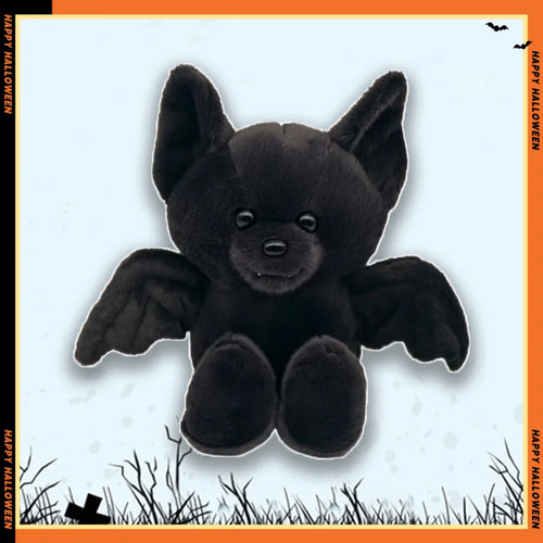 Halloween black bat plush toys - halloween,