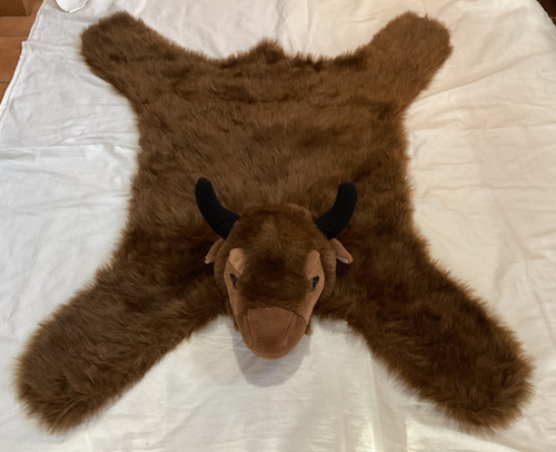 Fun plush buffalo skin - plush,