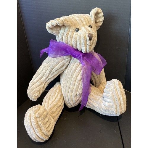 Teddy bear beige - beige, corduroy